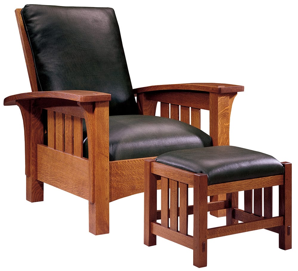 Bow Arm Morris Chair - Stickley Brand
