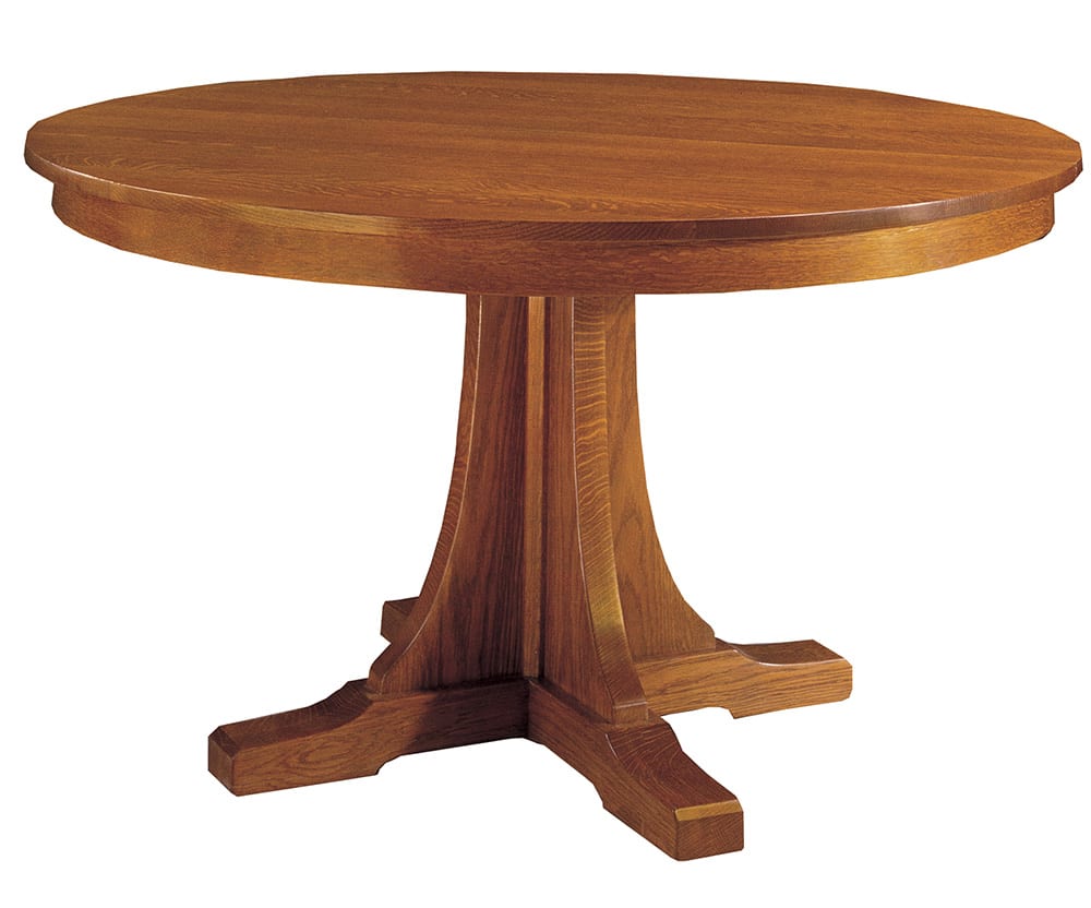 Round Pedestal Dining Table - Stickley Brand