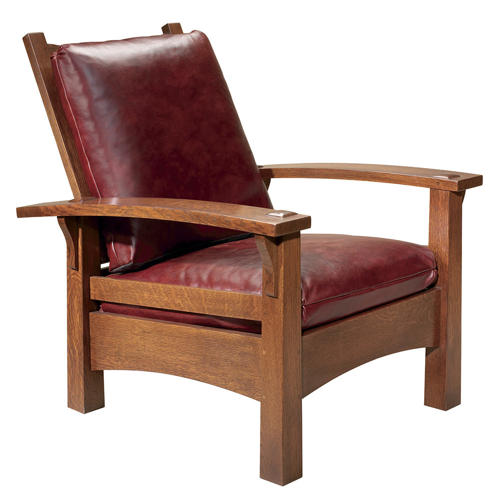 Gus Bow Arm Morris Chair - Stickley Brand