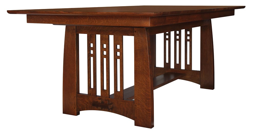 Highlands Trestle Table Stickley Furniture Mattress