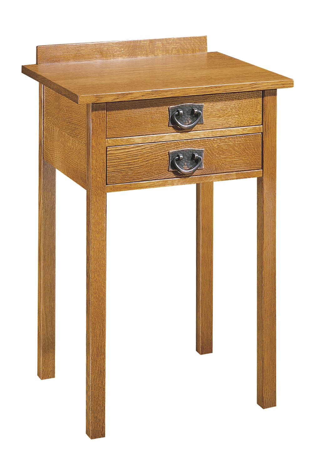Two-Drawer Tall Nightstand - Stickley Brand