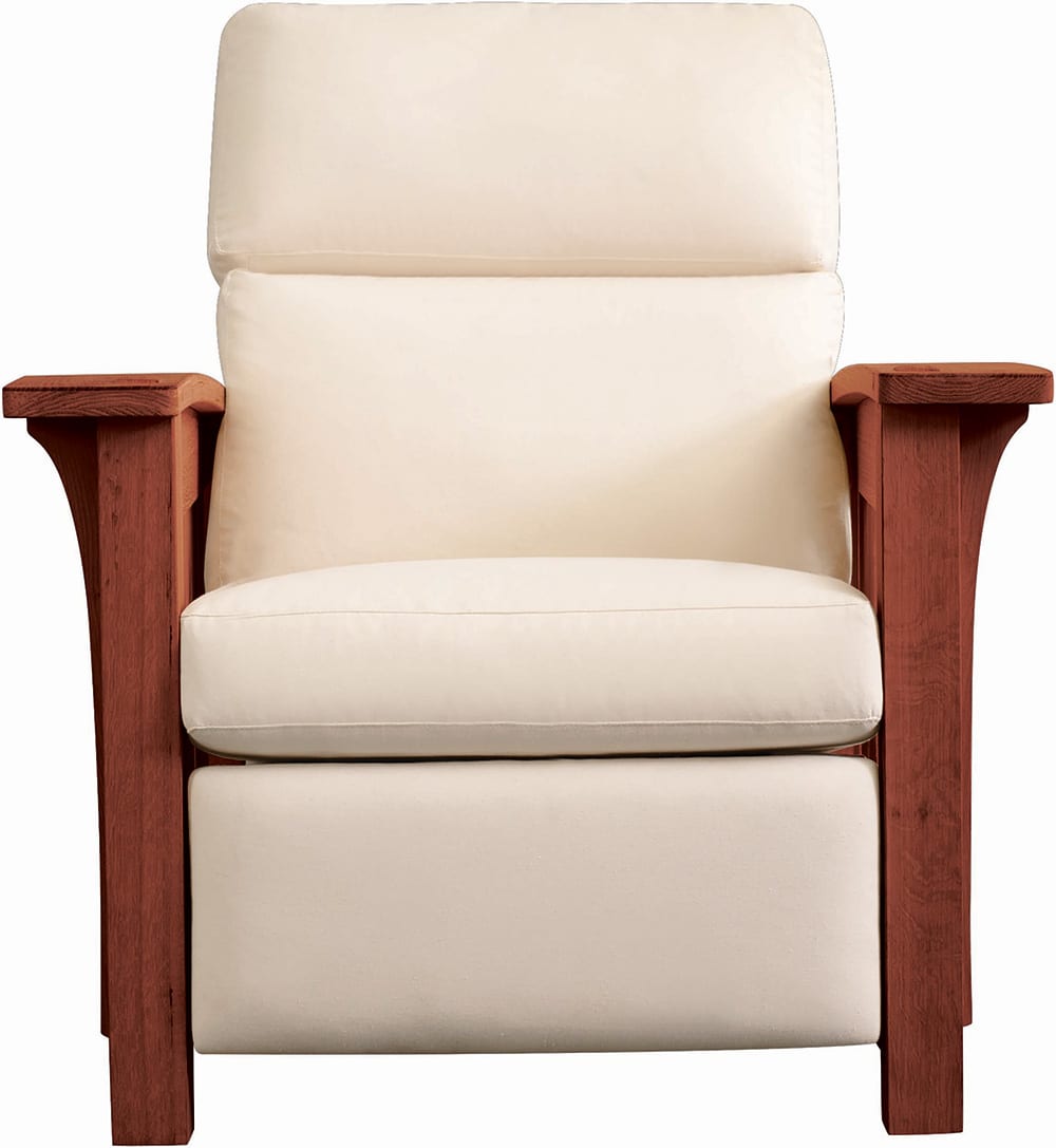 Bow Arm Morris Power Wall Recliner - Stickley Brand